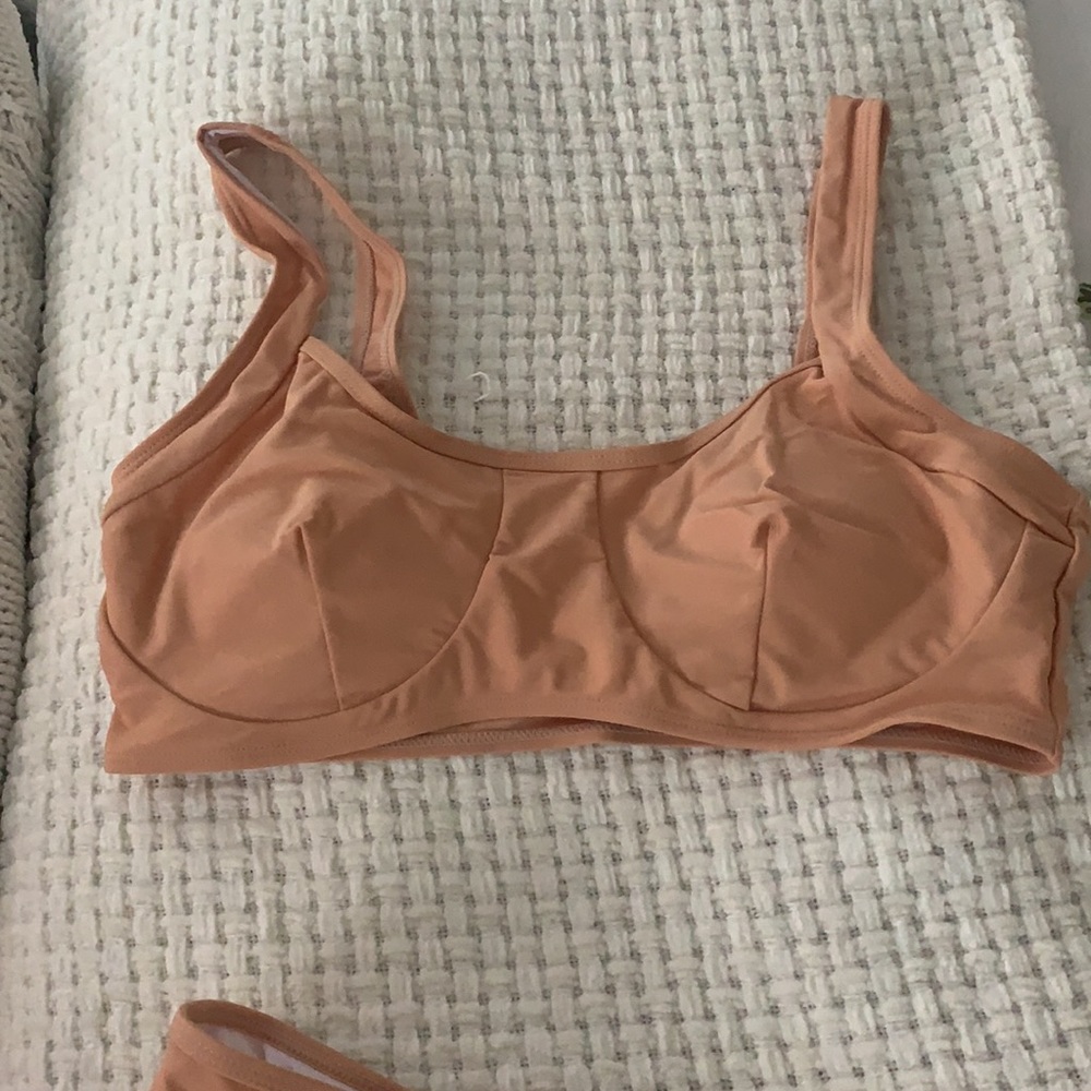 Thick strap peach š Bikini - Picture 3 of 6